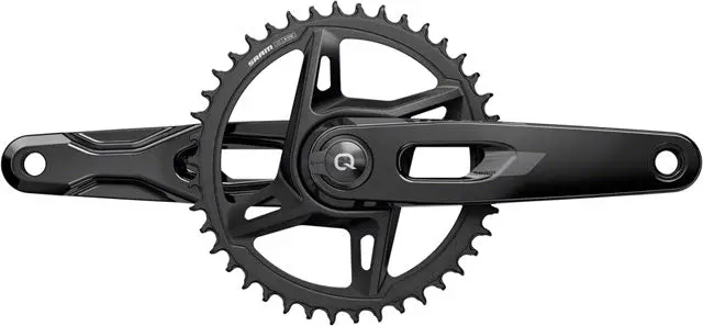 Sram Rival 1X Xplr Axs Power Meter Wide Crankset - 12/13-Speed, 42T, 8-Bolt Direct Mount, Dub Pm Spindle, Black, E1 1