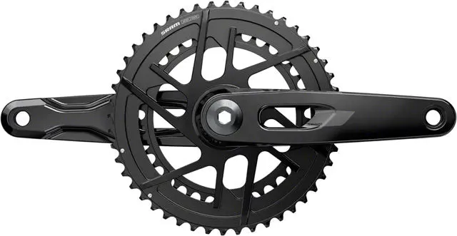 Sram Rival Crankset - 12-Speed, 8-Bolt Direct Mount, Dub Spindle, Black, E1 1