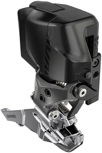 Sram Rival Etap Axs Wide Front Derailleur - 2X12-Speed, Braze-On, (Battery Not Included), Black, D1 1