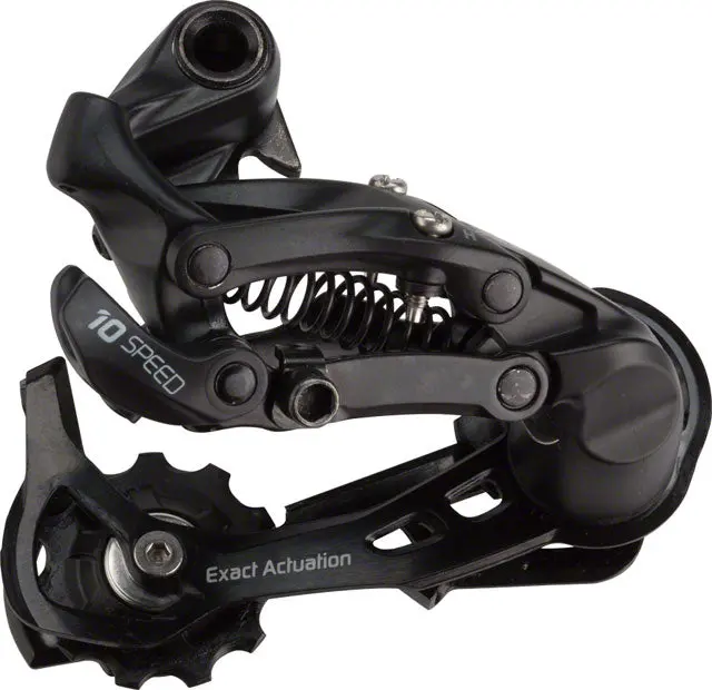 Sram X5 Rear Derailleur - 10 Speed, Medium Cage, Black 1