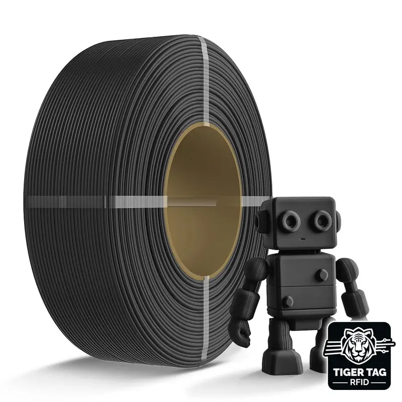 Sunlu - Petg - Noir (Black) - 1,75 Mm - 1 Kg - Refill Avec Rfid Tigertag 1