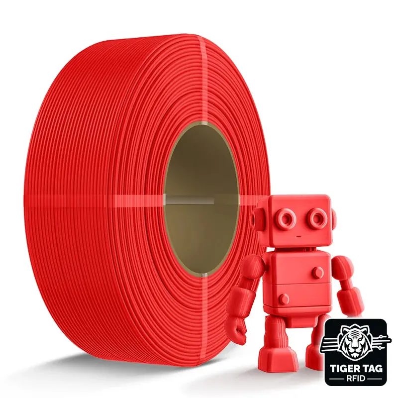 Sunlu - Petg - Rouge (Red) - 1,75 Mm - 1 Kg - Refill Avec Rfid Tigertag 1