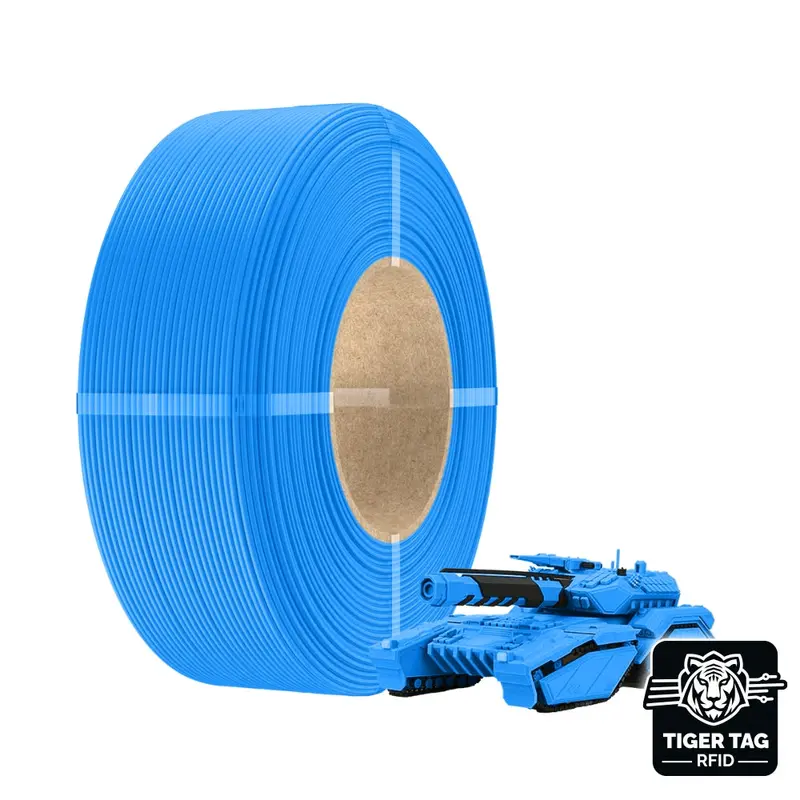 Sunlu - Pla - Cyan - 1,75 Mm - 1 Kg - Refill Avec Rfid Tigertag 1