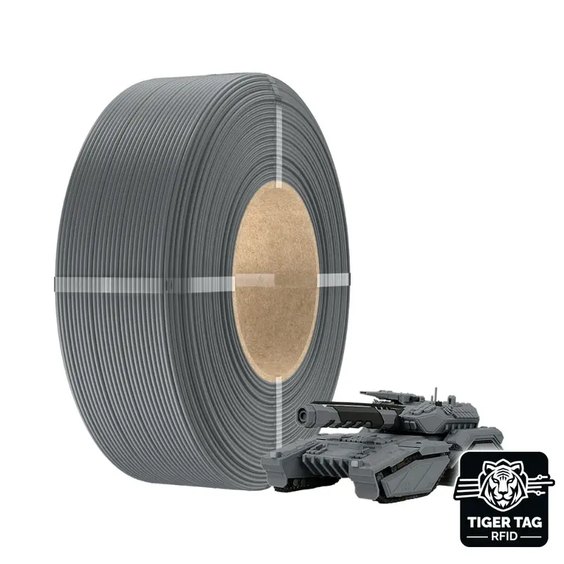 Sunlu - Pla - Gris (Gray) - 1,75 Mm - 1 Kg - Refill Avec Rfid Tigertag 1