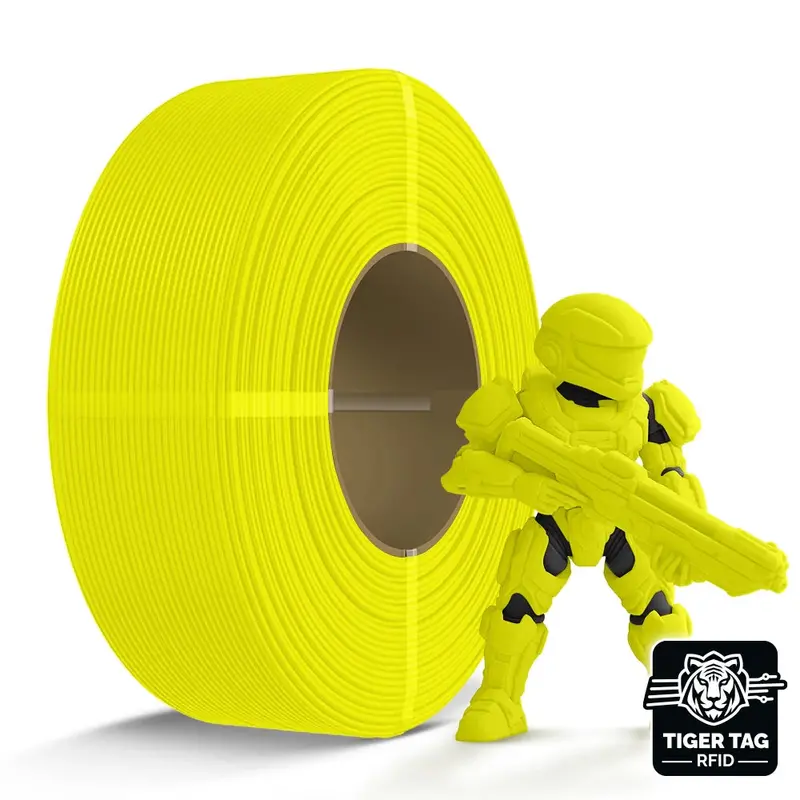 Sunlu - Pla - Jaune (Yellow) - 1,75 Mm - 1 Kg - Refill Avec Rfid Tigertag 1