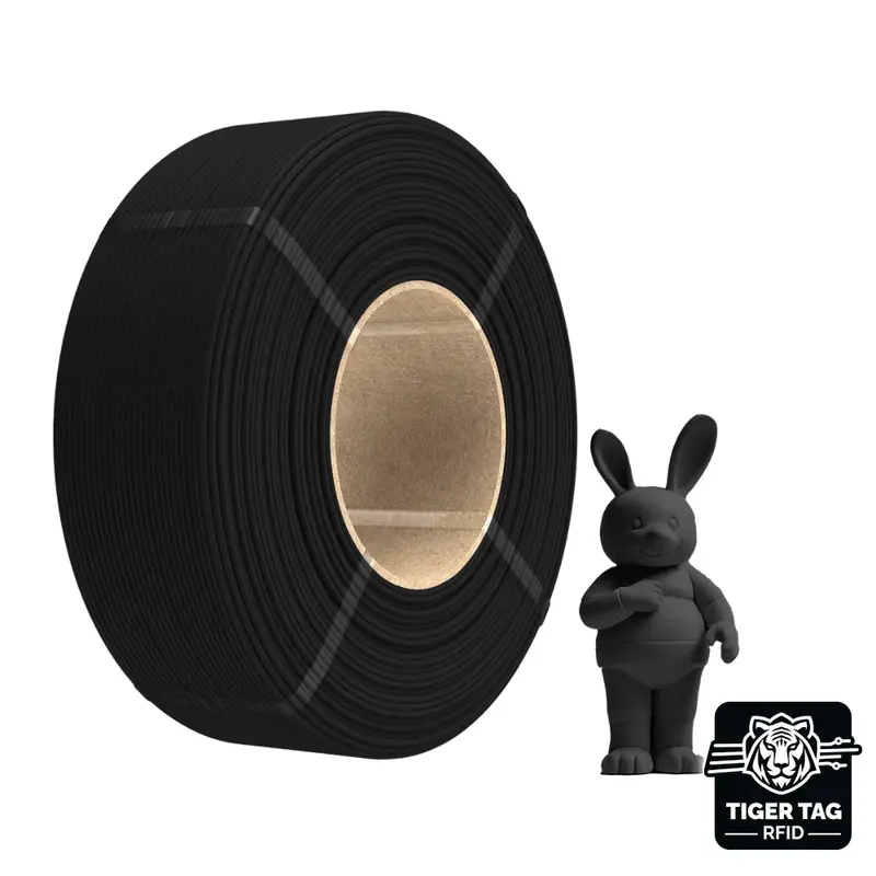 Sunlu - Pla Matte - Noir (Black) - 1,75 Mm - 1 Kg - Refill Avec Rfid Tigertag 1