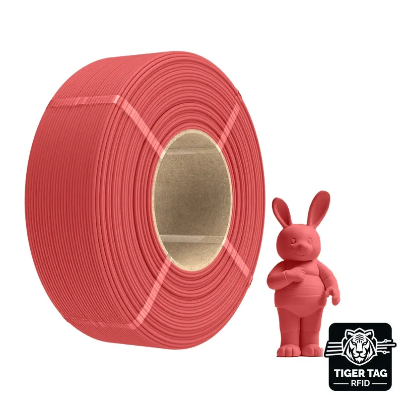 Sunlu - Pla Matte - Rouge (Red) - 1,75 Mm - 1 Kg - Refill Avec Rfid Tigertag 1