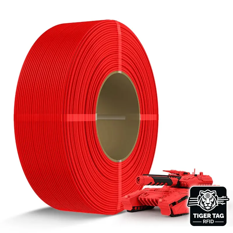 Sunlu - Pla - Rouge (Red) - 1,75 Mm - 1 Kg - Refill Avec Rfid Tigertag 1