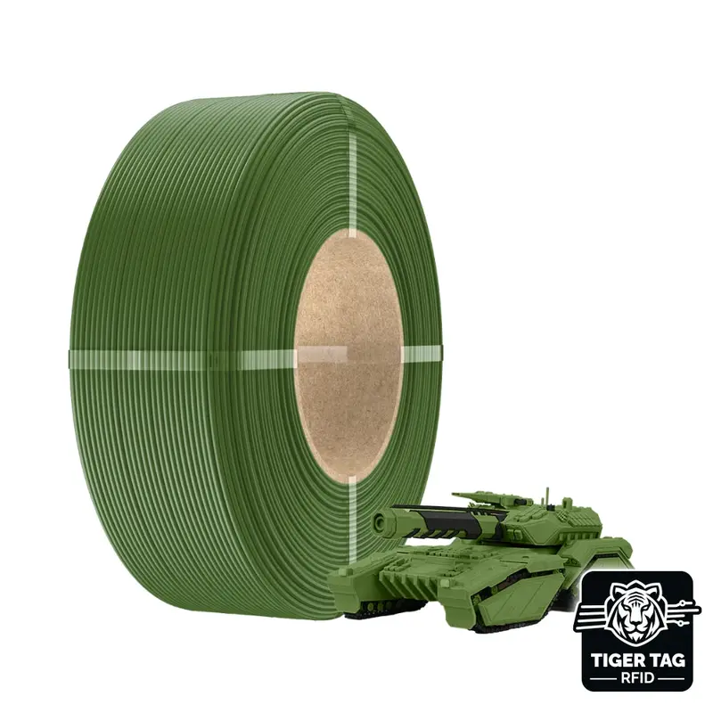 Sunlu - Pla - Vert Olive (Olive Green) - 1,75 Mm - 1 Kg - Refill Avec Rfid Tigertag 1