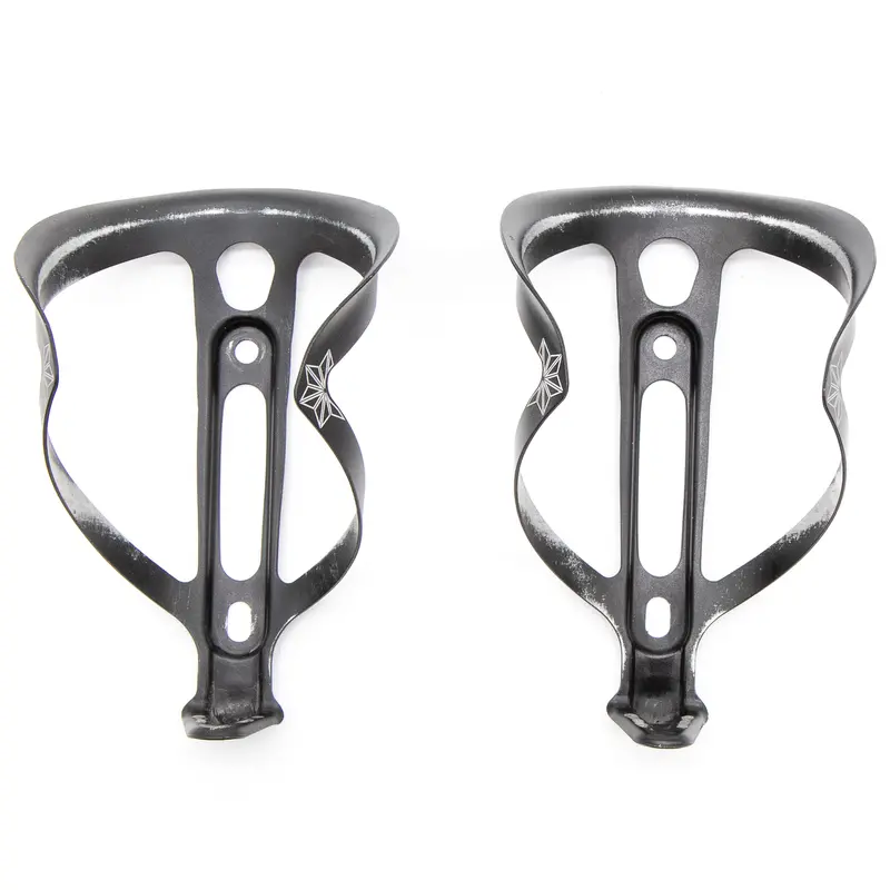 Supacaz Fly Cage Ano Bottle Cages Black Pair 35G 1