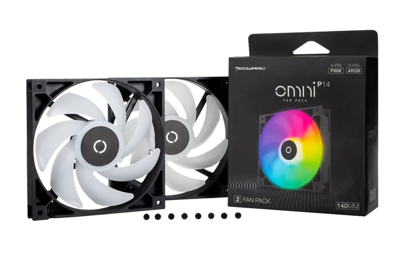 Tecware Omni P14 | 140Mm Case Fan 2 Fan Pack 1