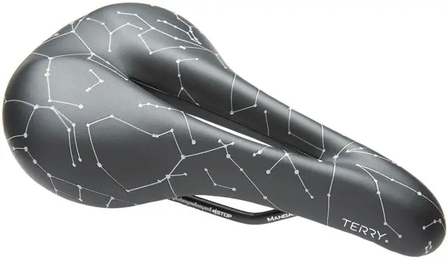 Terry Butterfly Galactic+ Saddle - Manganese, Black Night, Women's 1