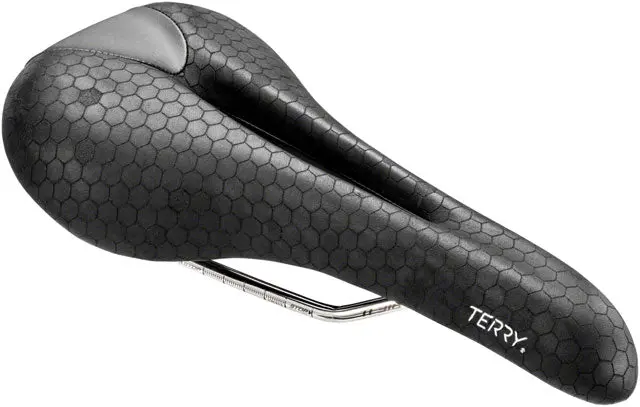 Terry Fly Ti Saddle - Titanium, Black, Men's 1