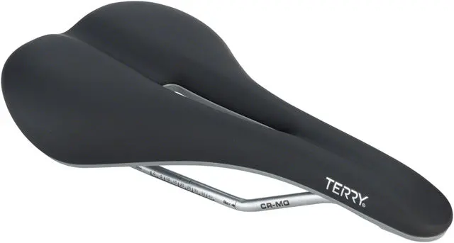 Terry Raven Saddle - Chromoly, Black, Women's 1