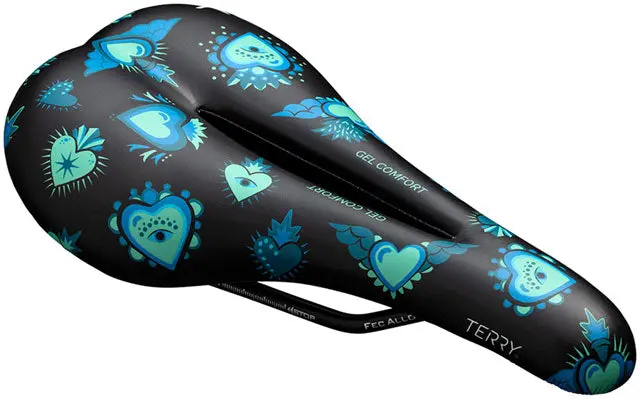 Terry Topo Gel Saddle - Chromoly, Milagro Noche 1