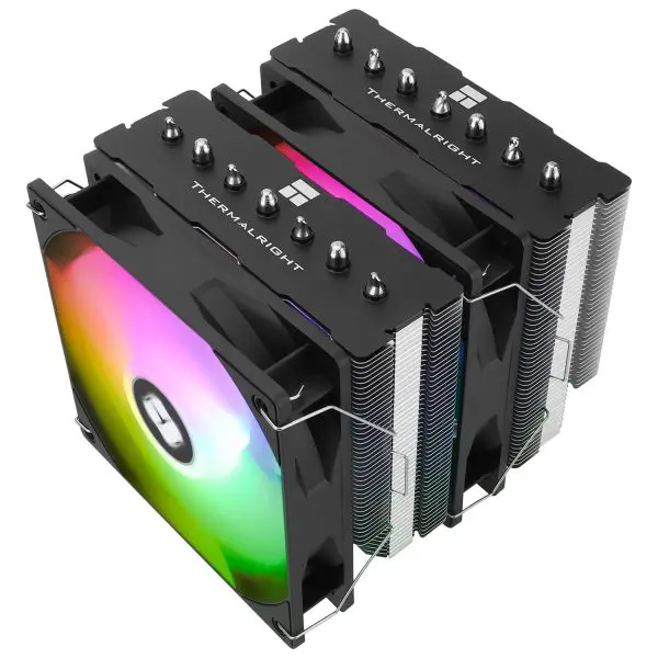 Thermalright Phantom Spirit 120 Se Argb | 120Mm Dual Tower Air Cooler (Black) 1