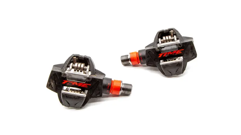 Time Atac Xc 12 Carbon Fiber W/Titanium Spindle Dual Sided Clipless Pedals 250G 1