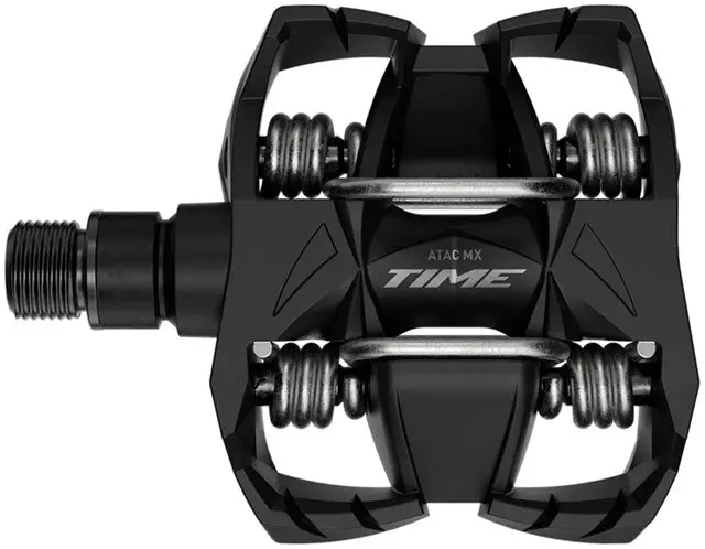 Time Mx Pedals - Dual Sided Clipless With Platform, Aluminum, 9/16", Black, C1 1