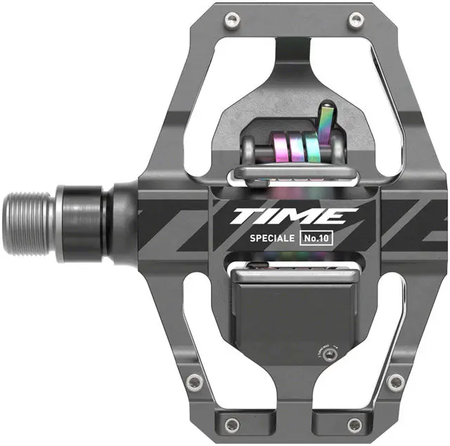 Time Speciale 10 Pedals - Dual Sided Clipless With Platform, Aluminum, 9/16", Large, B1 2