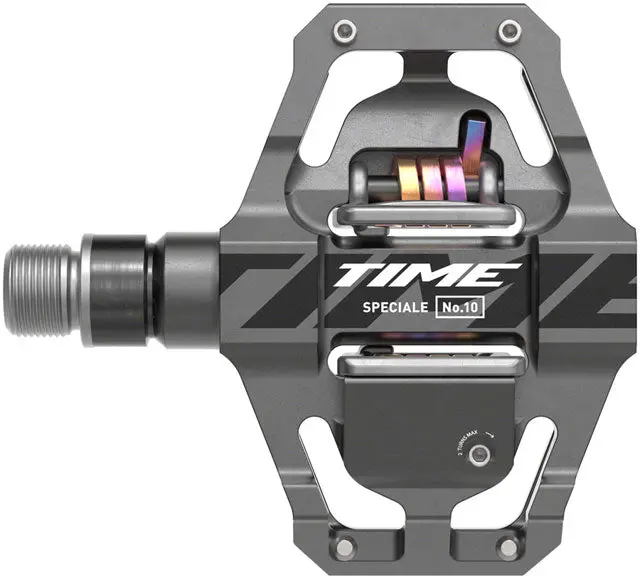 Time Speciale 10 Pedals - Dual Sided Clipless With Platform, Aluminum, 9/16", Small, B1 3