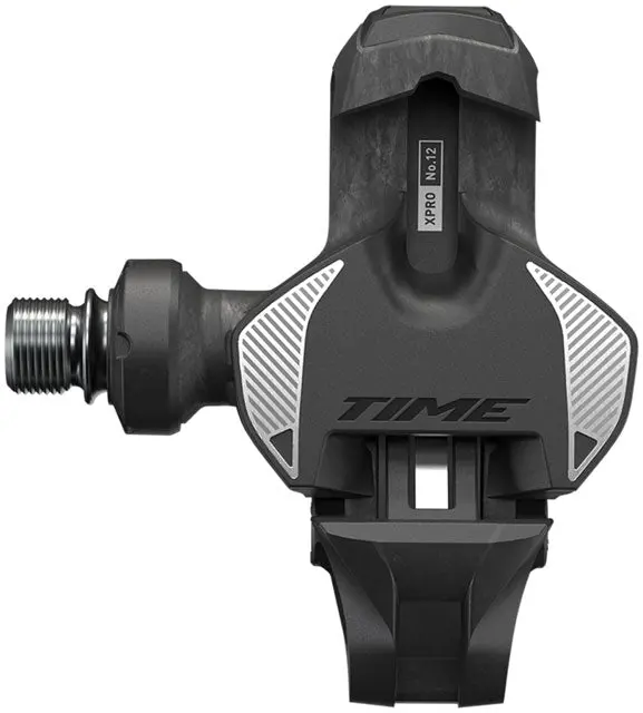 Time Xpro 12 Pedals - Single Sided Clipless, Carbon, 9/16", Ti/Carbon/Silver, C1 1