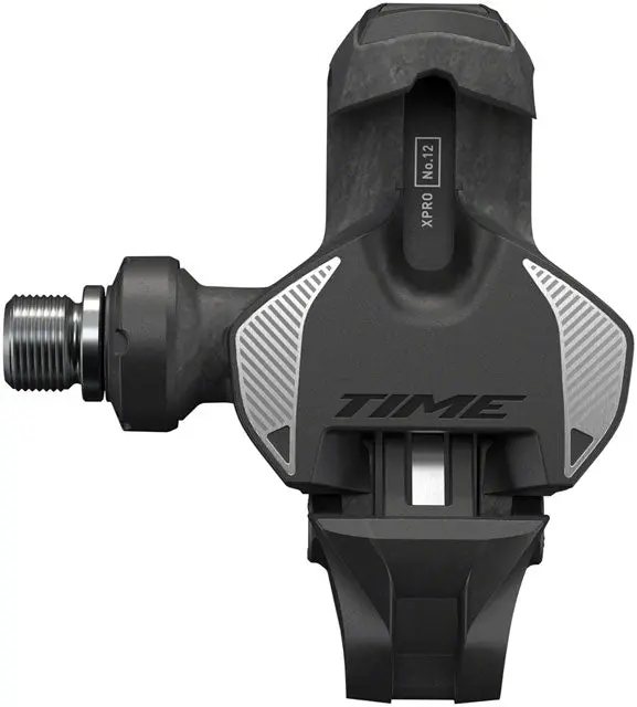 Time Xpro 12 Pedals - Single Sided Clipless, Carbon, 9/16", Ti/Carbon/Silver, Qf 57, B1 1
