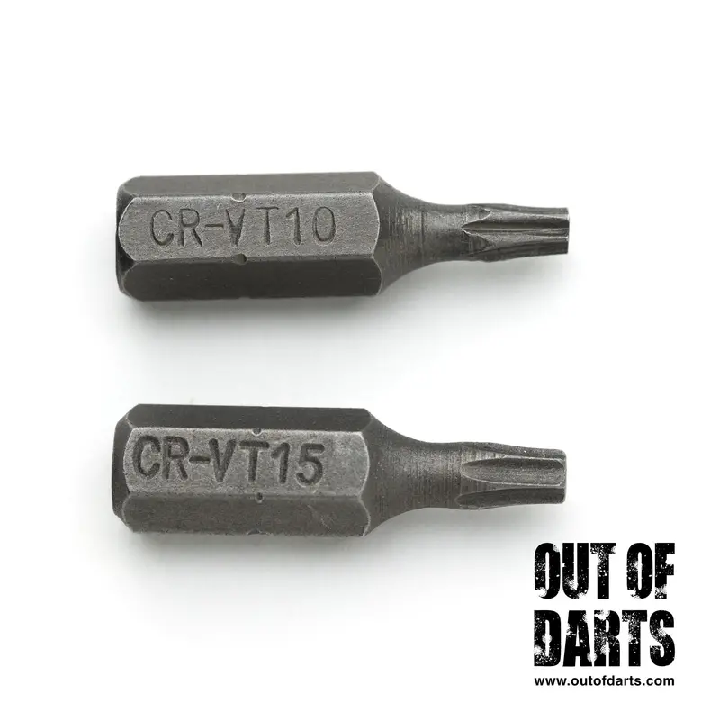 Torx Power Screwdriver Bits (T10/T15) 1