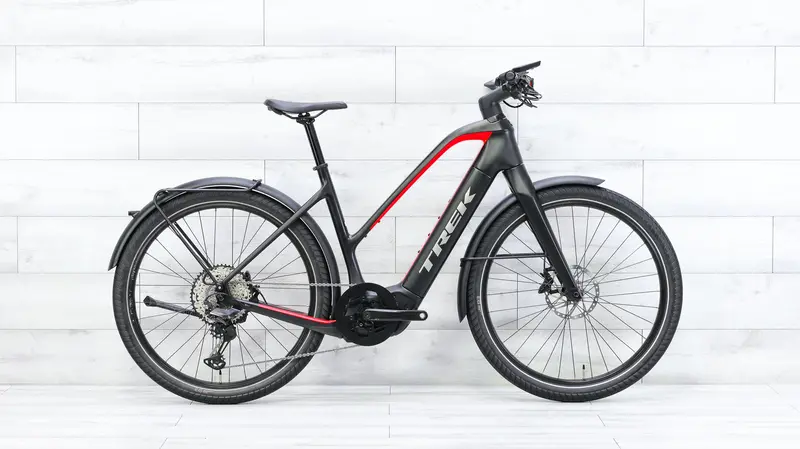 Trek Allant+ 9.9 Stagger Commuter E-Bike - 2021, Large 1