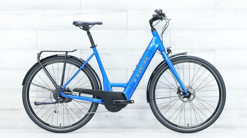 Trek Verve+ 3 Lowstep Gen 2 Commuter E-Bike - 2022, Large 1