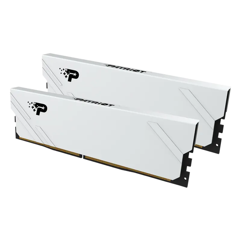 Upgrade To 32Gb Patriot Sl Sig Ddr5 6400Mhz Cl34 Low Latency (16X2) (White) (16Gb Patriot 6400Mhz Base) 1