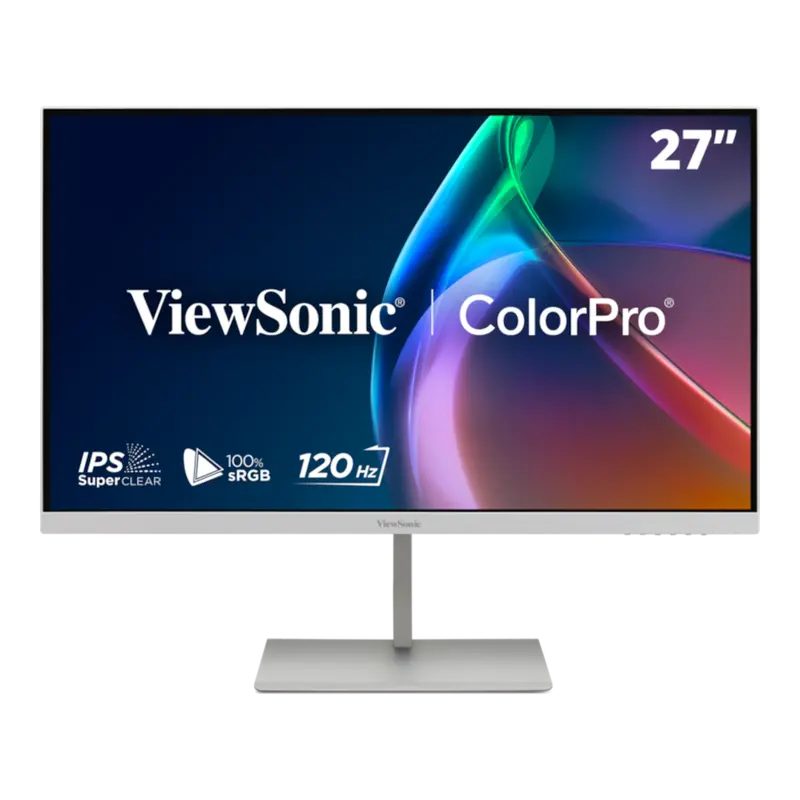 Viewsonic Colorpro Vp2766-2K-W 27" Qhd 120Hz Ips Panel (Usb-90W & 100% Srgb) 1