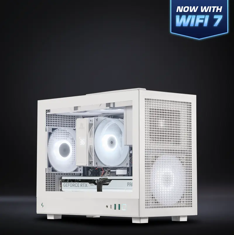 White Lunchbox : L5 X3d Amd / Ryzen 7 7800X3d + Geforce Rtx 5070 1