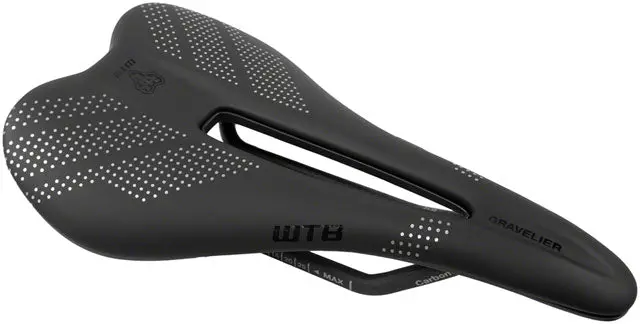 Wtb Gravelier Saddle - Black, Carbon 1