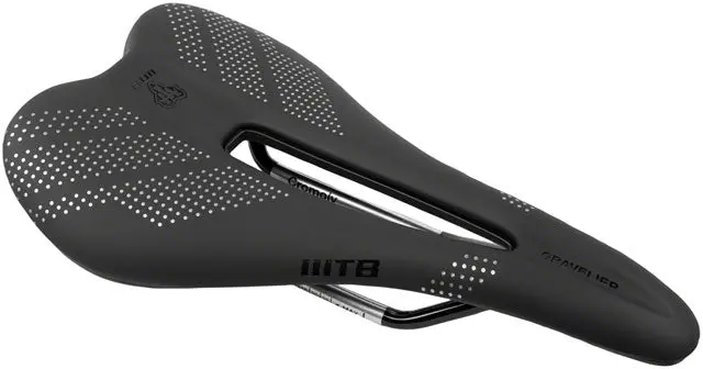 Wtb Gravelier Saddle - Black, Chromoly 1