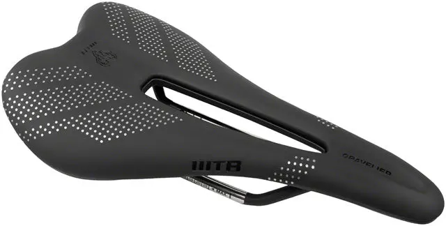 Wtb Gravelier Saddle - Black, Stainless 1