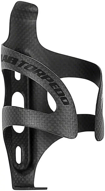Xlab Torpedo Carbon Aero Water Bottle Cage: Matte Black 1
