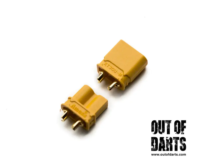 Xt30 Connector Nylon Male/Female Pair (Smaller Connector) 1