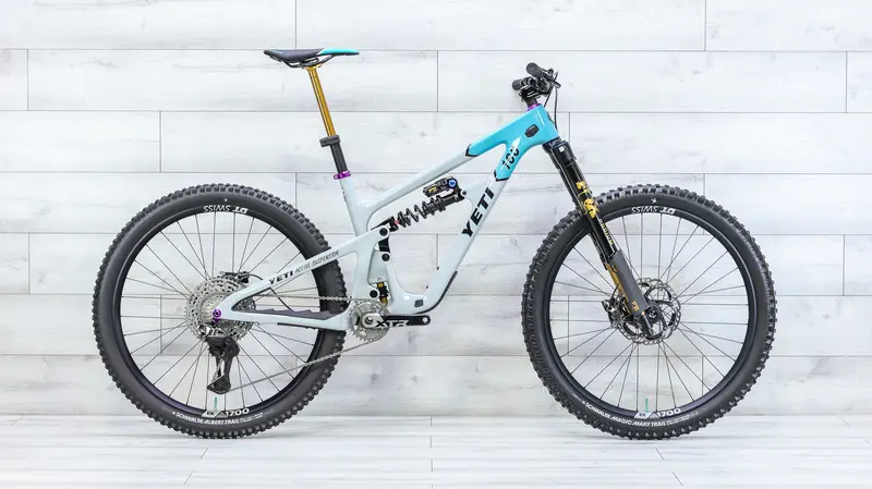 Yeti Sb160 Turq Series 40Th Anniversary Team Edition Mountain Bike - 2025, Large 1