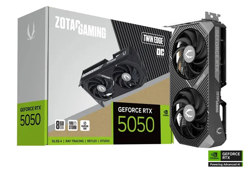 Zotac Geforce Rtx 5050 | Twin Edge Oc 8Gb Gpu 1