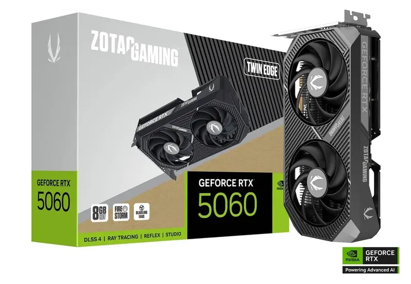 Zotac Geforce Rtx 5060 | Twin Edge 8Gb Gpu 1