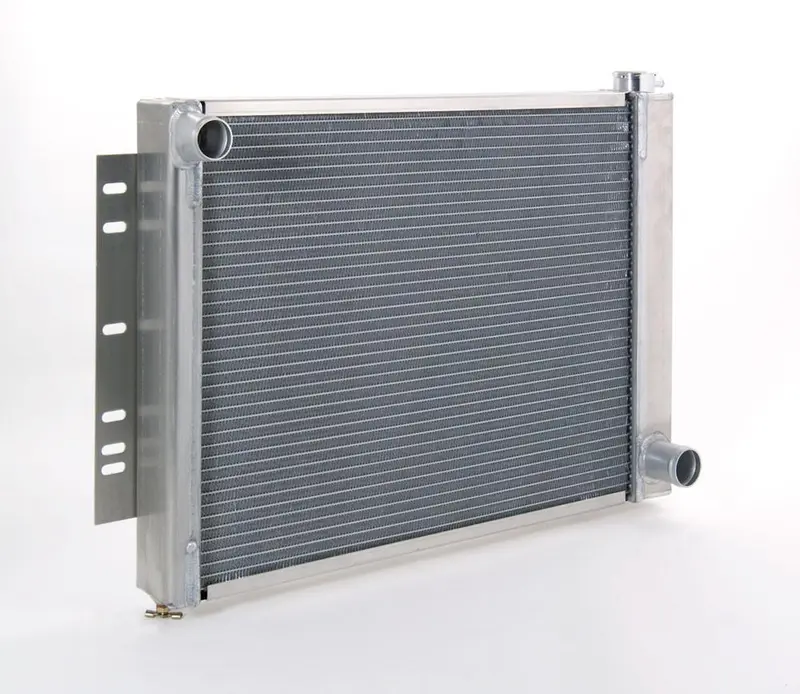 Be Cool 60016 Aluminum Radiator For 1959–1970 Chevrolet With Standard Transmission – Factory-Fit Natural Finish 1