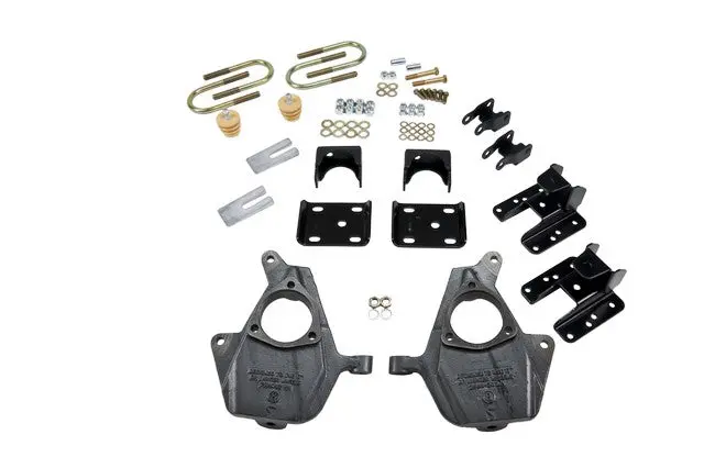 Belltech 679 Lowering Kit – Complete Front & Rear Coilover Bracket System (Shocks Not Included) 1