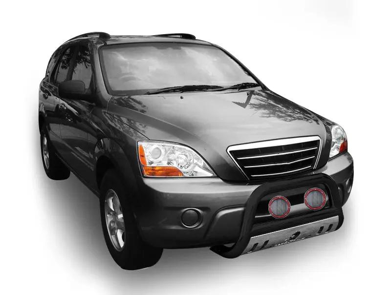 Black Horse Off Road Cbbs-Kib1601Sp-Plfr Black Steel Skid Plate Protection 1