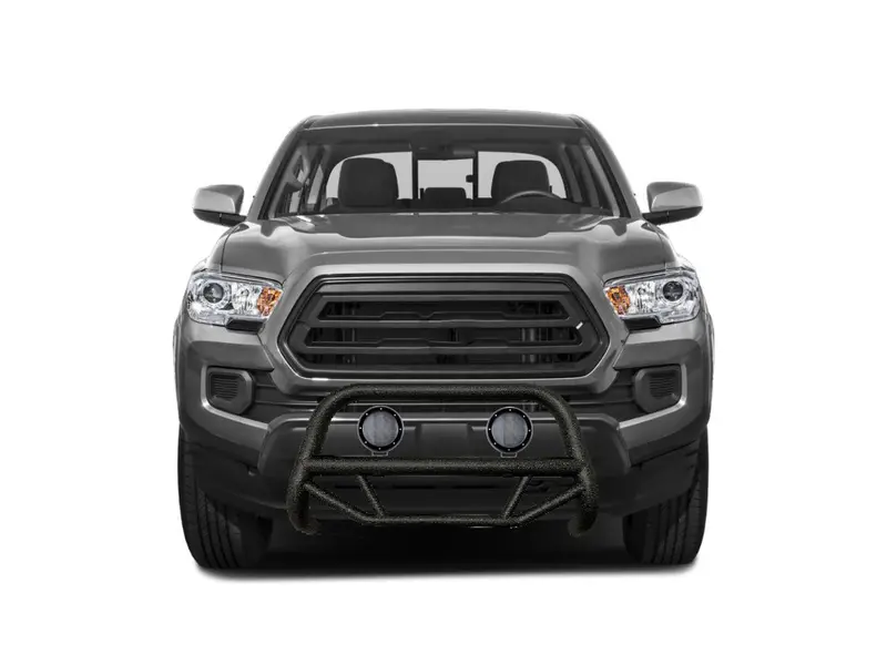 Black Horse Off-Road Mt0412 Steel Bumper – Textured Black Finish, Front Mount Design 1