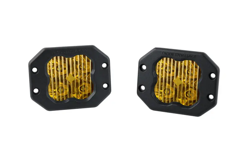 Diode Dynamics Dd6923P Ss3 Sport Abl Yellow Driving Flush Pair Diode Dynamics 1