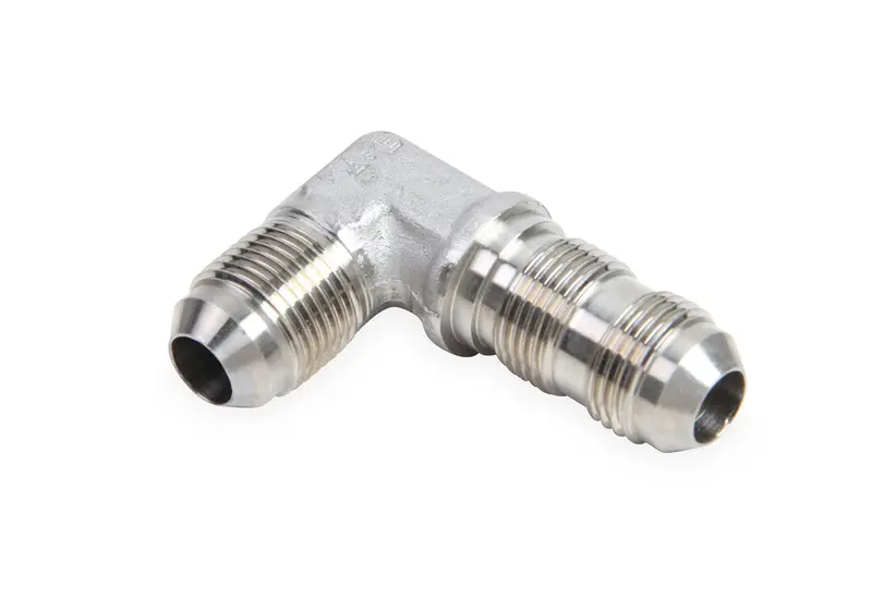 Earl'S Performance Ss983303Erl 90 Deg. Stainless Steel An Bulkhead Elbow; Size: -3An Male To -3An Male; 1