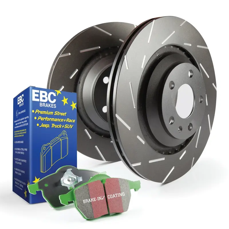Ebc Brakes S2Kr1846 High-Performance Brake Kit – Greenstuff 2000 Pads + Usr Rotors 1