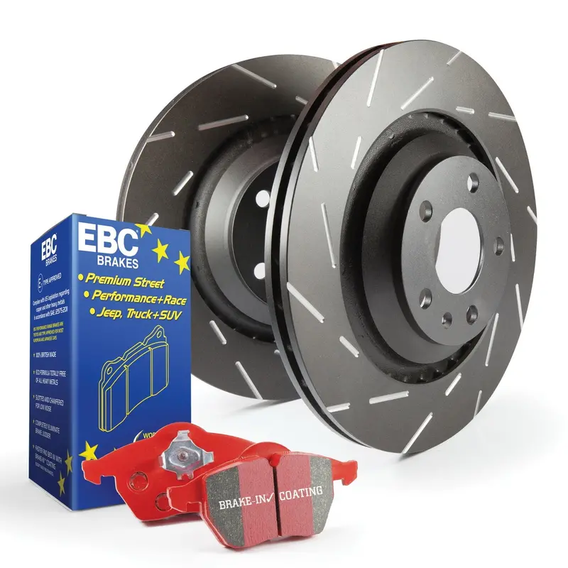 Ebc Brakes S4Kf1612 S4 Kits Redstuff And Usr Rotor 1