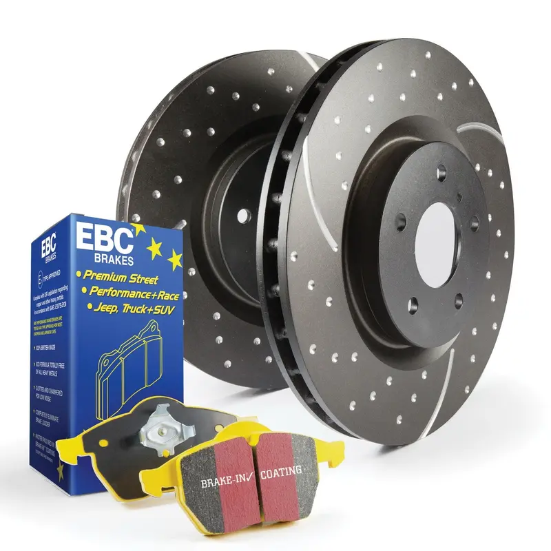 Ebc Brakes S5Kf1887 S5 Kits Yellowstuff And Gd Rotors 1