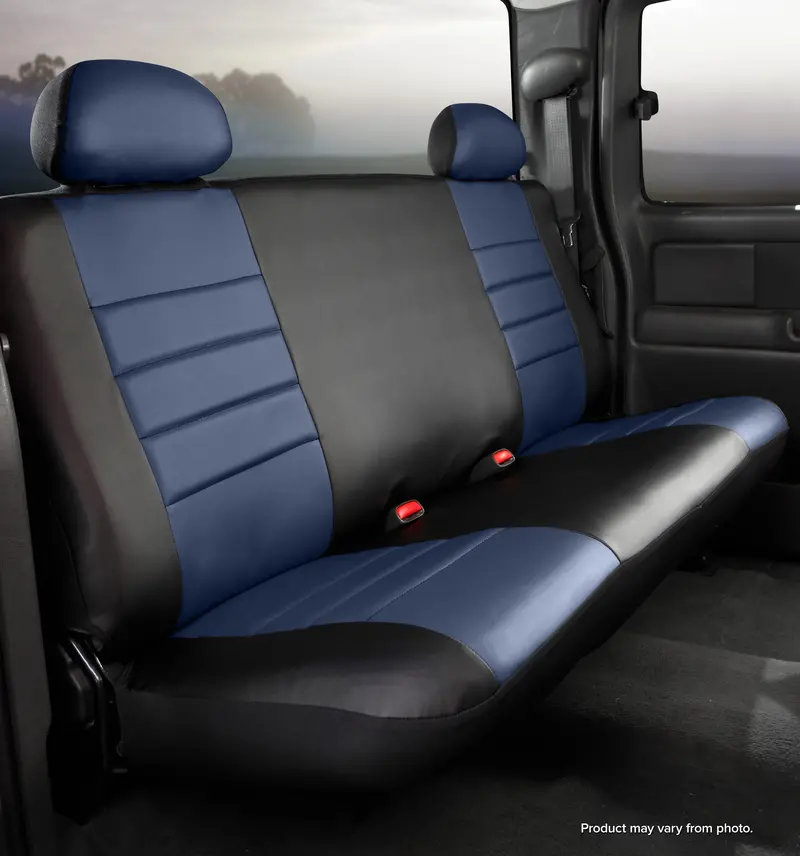 Fia Sl62-47 Leatherlite Custom Seat Covers – Premium Blue Trim, Tailored Fit 1